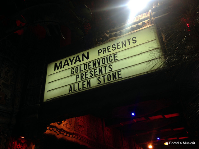 Allen Stone-Mayan-Theater-Sign
